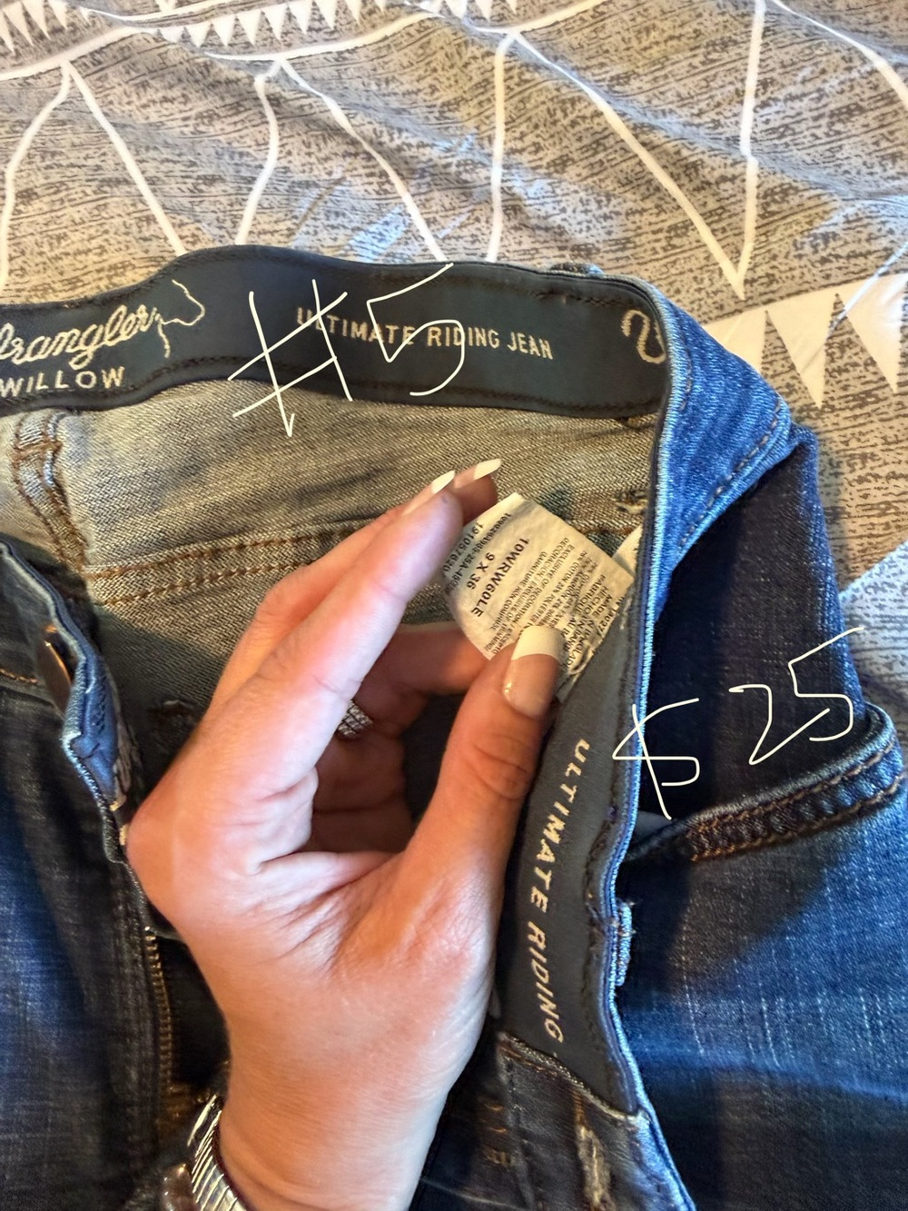 Wrangler Willow High-Rise Jeans - Dark Blue